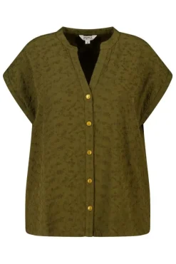 Blouse avec dentelle