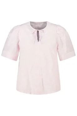 Blouse en coton avec broderie