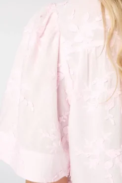 Blouse en coton avec broderie