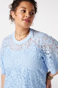 Blouse en dentelle