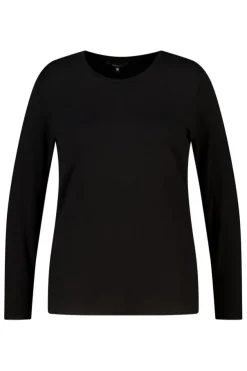 Haut à manches longues et col rond