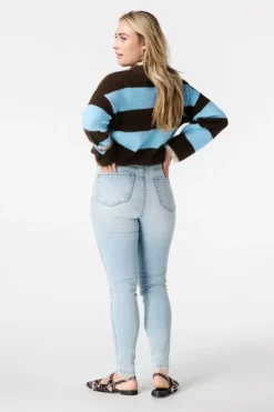 Jean skinny CHERRY