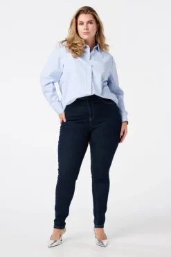 Jean skinny taille haute CHERRY