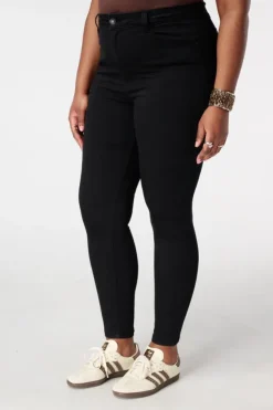 Jean skinny taille haute CHERRY