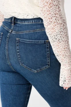 Jean skinny taille haute CHERRY