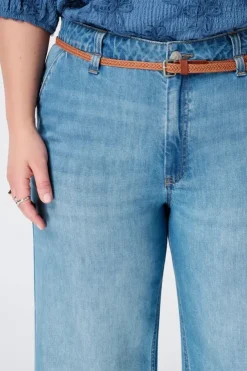 Jean wide leg avec ceinture