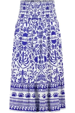 Jupe maxi avec imprimé