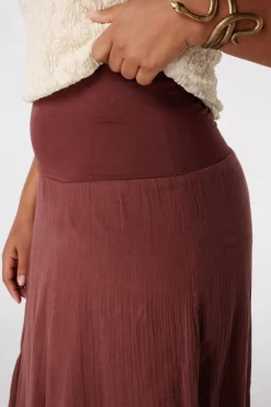 Jupe maxi évasée