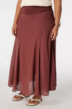 Jupe maxi évasée