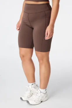 Legging de sport courte avec poches latérales