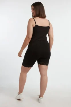 Lot de 2 Legging court à dentelle