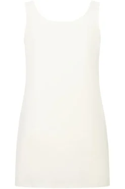Lot de 2 maillots de corps extra longs en coton