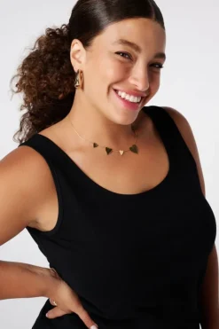 Lot de 2 maillots de corps extra longs en coton