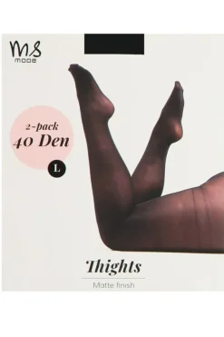 Pack de 2 Collants de base 40 deniers