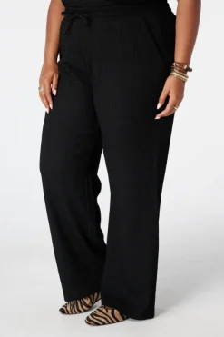 Pantalon avec taille élastique