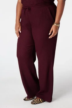 Pantalon avec taille élastique