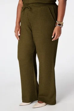 Pantalon avec taille élastique