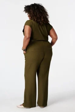 Pantalon avec taille élastique