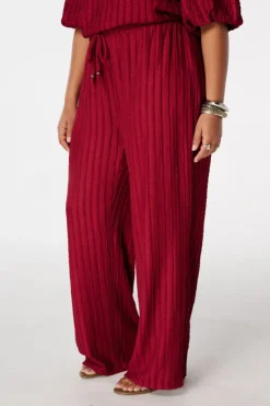 Pantalon avec taille élastique