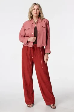 Pantalon avec taille élastique