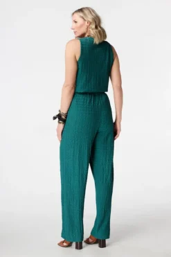 Pantalon avec taille élastique