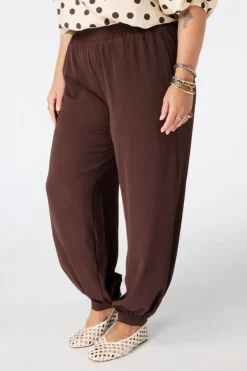 Pantalon ballon avec taille élastique