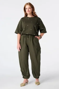 Pantalon ballon style cargo