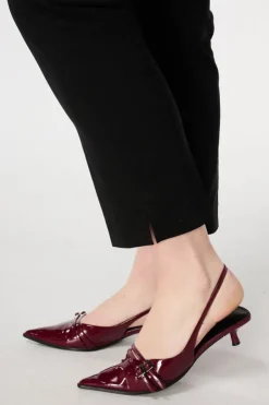 Pantalon droit à taille élastique