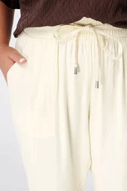 Pantalon à taille élastique