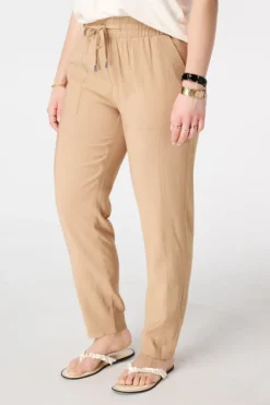 Pantalon à taille élastique