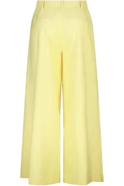 Pantalon wide leg avec coutures décoratives