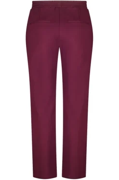 Pantalon wide leg avec taille élastique