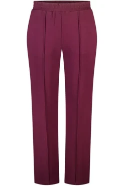 Pantalon wide leg avec taille élastique