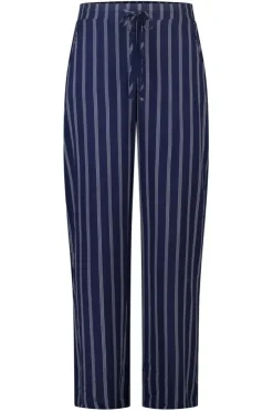 Pantalon wide leg à imprimé