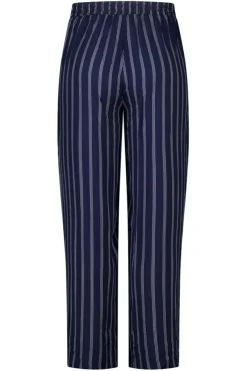 Pantalon wide leg à imprimé