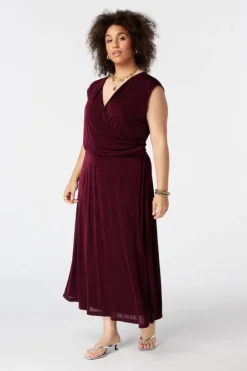 Robe avec effet cache cœur
