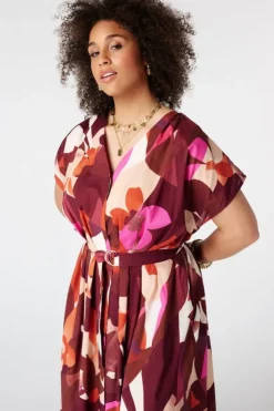 Robe maxi avec ceinture