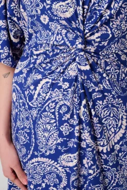 Robe maxi avec imprimé