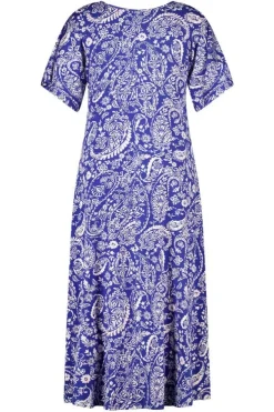 Robe maxi avec imprimé