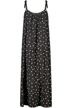 Robe maxi à pois