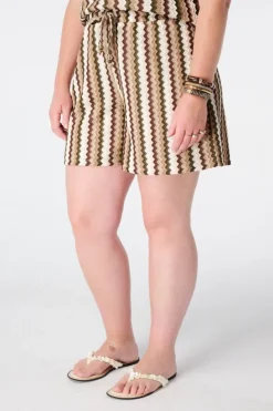 Short avec taille élastique