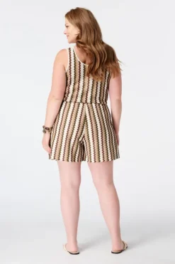 Short avec taille élastique