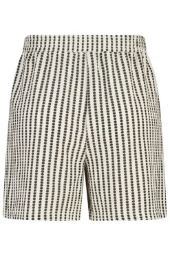 Short bouclé avec imprimé
