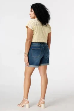 Short en denim