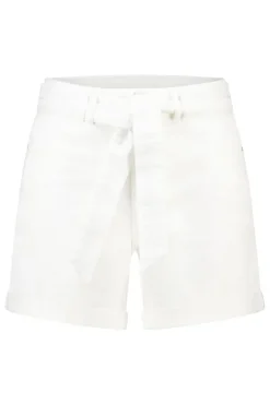 Short en denim avec ceinture