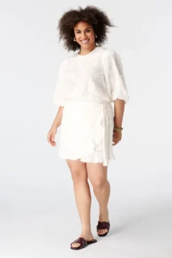 Skort portefeuille fluffy