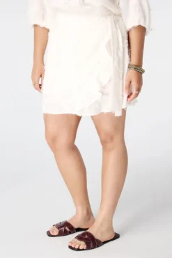 Skort portefeuille fluffy