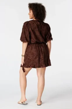Skort portefeuille fluffy