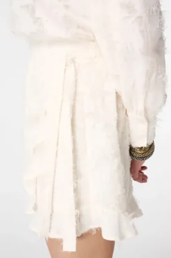 Skort portefeuille fluffy