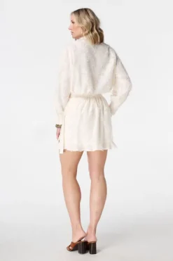 Skort portefeuille fluffy
